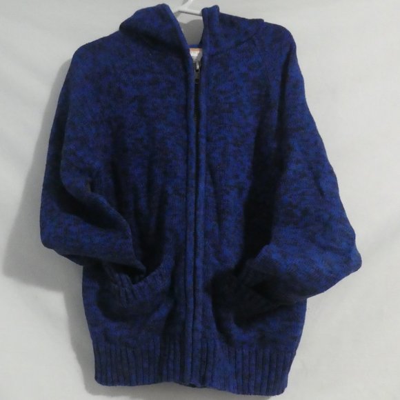 GYMBOREE | small 5-6 | Zip Up Hooded Sweater | Pockets | 100% Cotton | NWOT - Picture 1 of 14